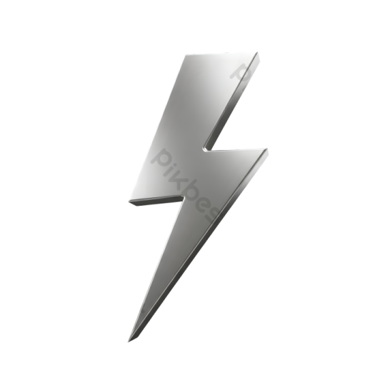 an image of a lightning on a white background