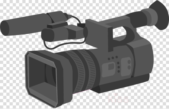 a video camera on a transparent background