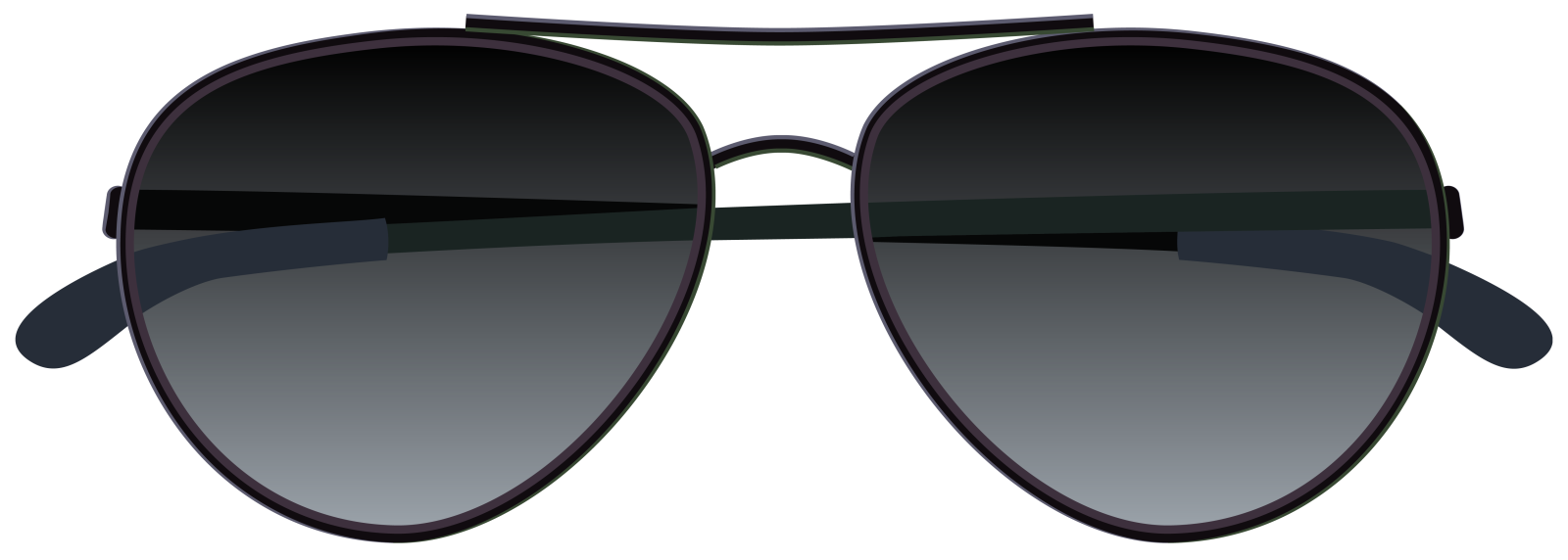 a pair of sunglasses on a white background
