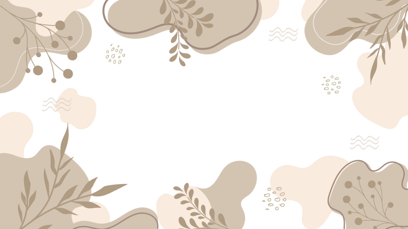 a floral background with leaves and flowers
