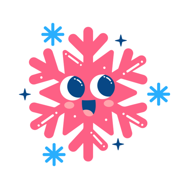 an illustration of a snowflorer