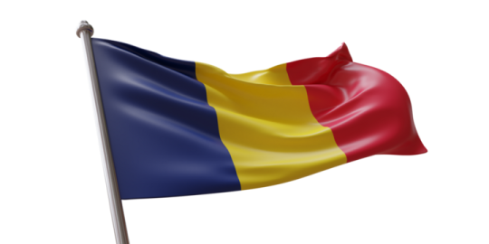 the flag of romania