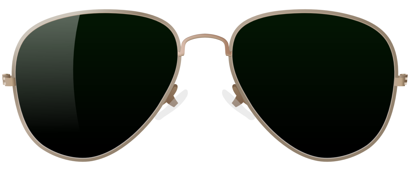 a pair of sunglasses on a white background