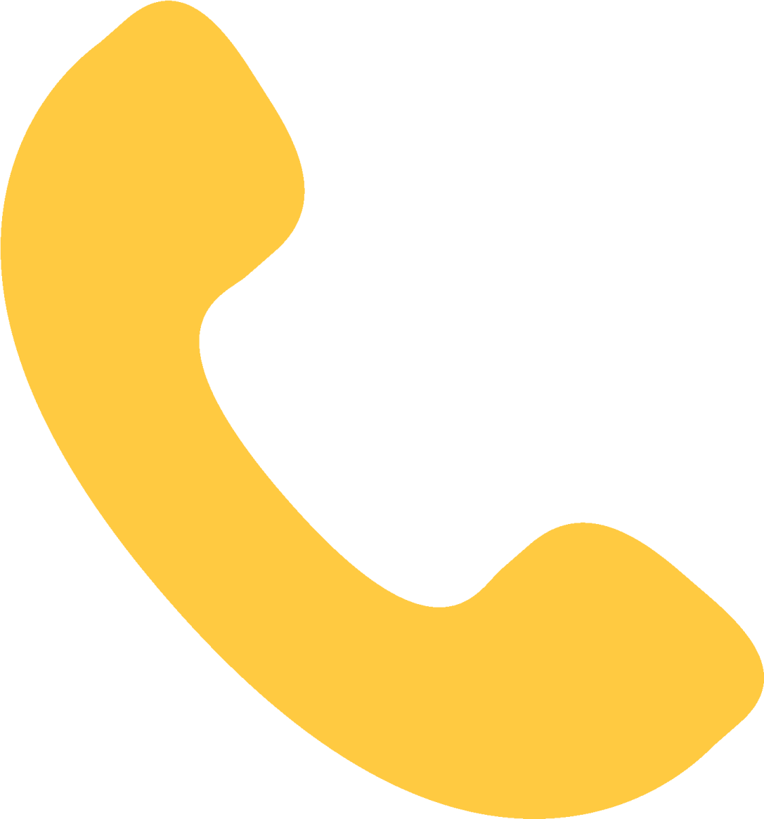 a yellow phone icon
