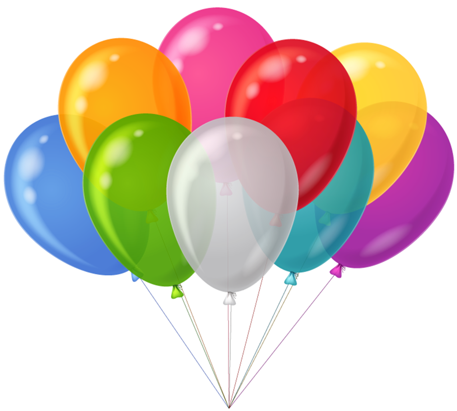 a bunch of balloons