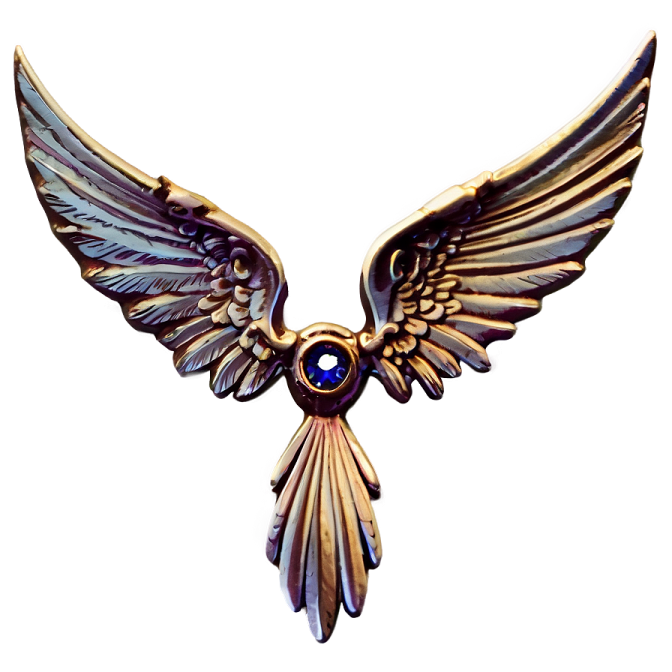 an image of a bird with wings