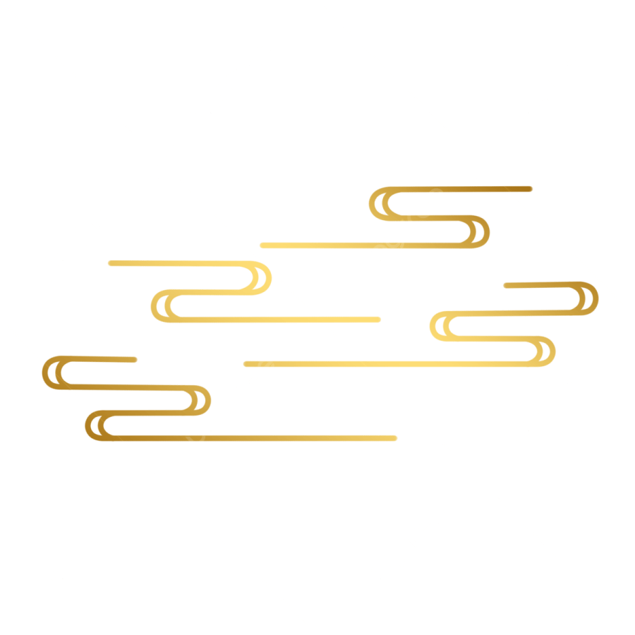 a white background with gold lines in the middle
