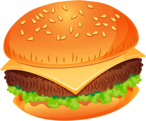 a hamburger with cheese and lete