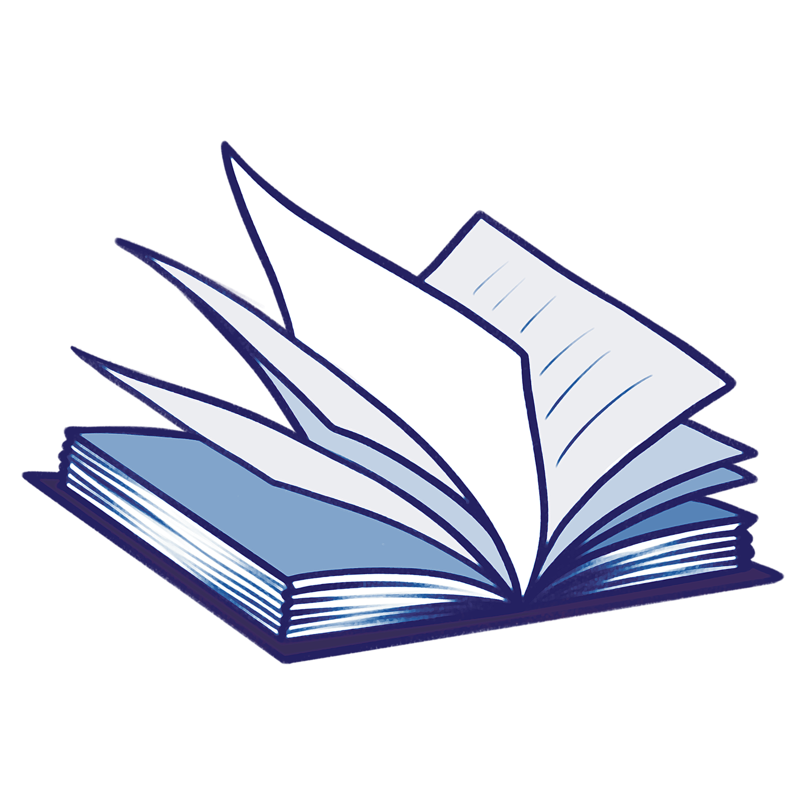 an open book