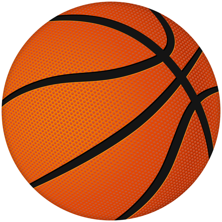 a basketball ball on a white background