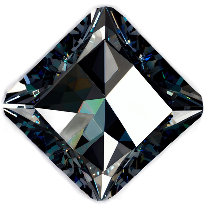 a diamond on a white background