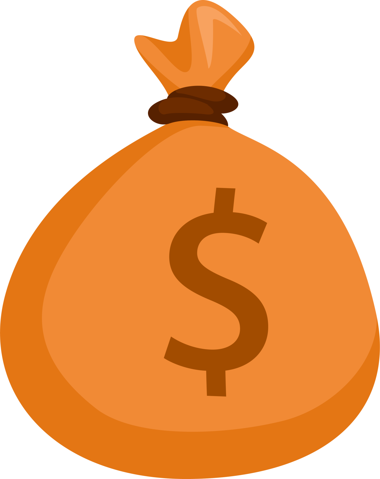 a bag of money