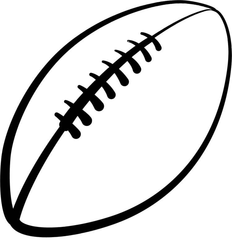 free printable football coloring pages