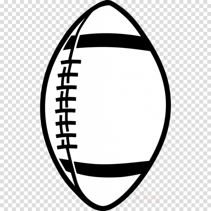a football ball on a transparent background