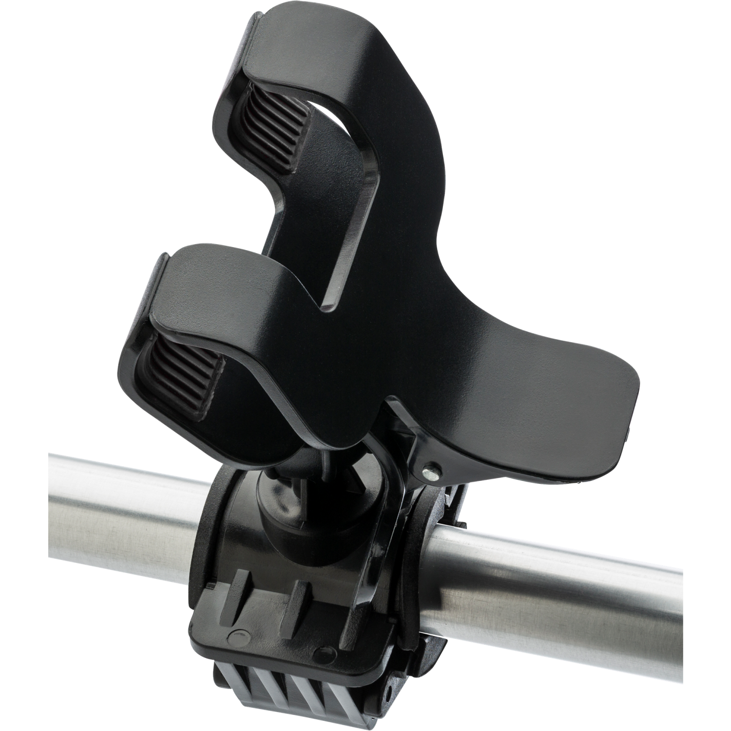 the bike handle is attached to the handle bar