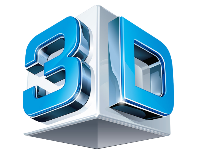 the 3d logo