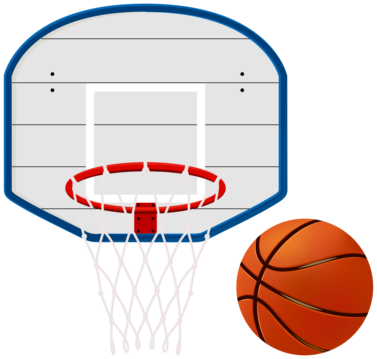 an image of a basketball hoop and ball