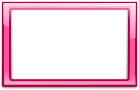 a pink frame on a white background