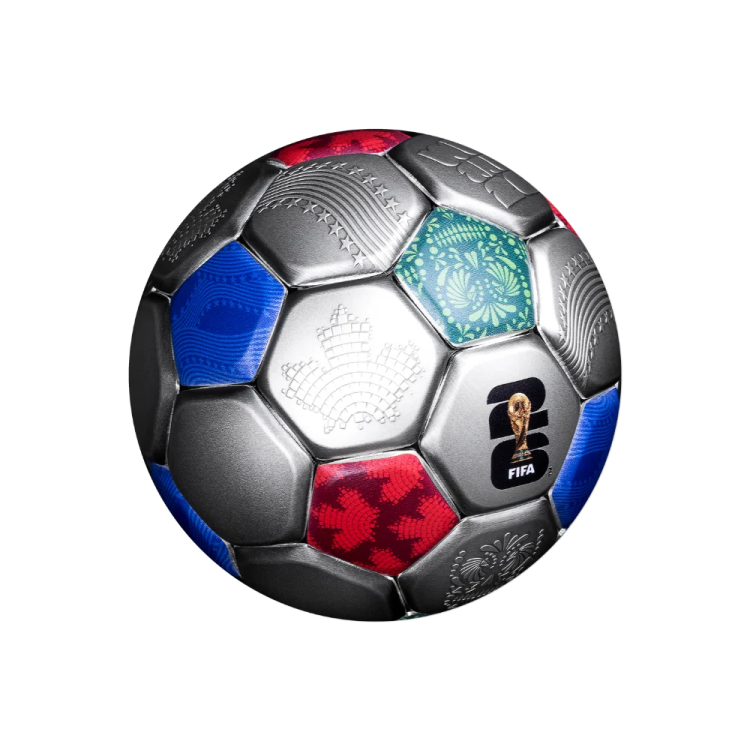 a soccer ball on a white background