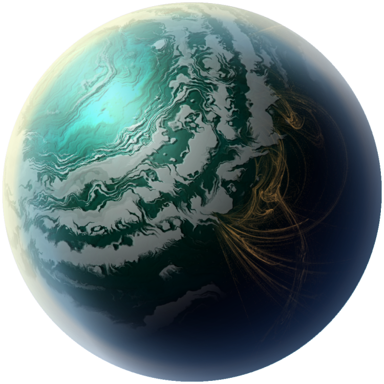 an image of the earth with a white background
