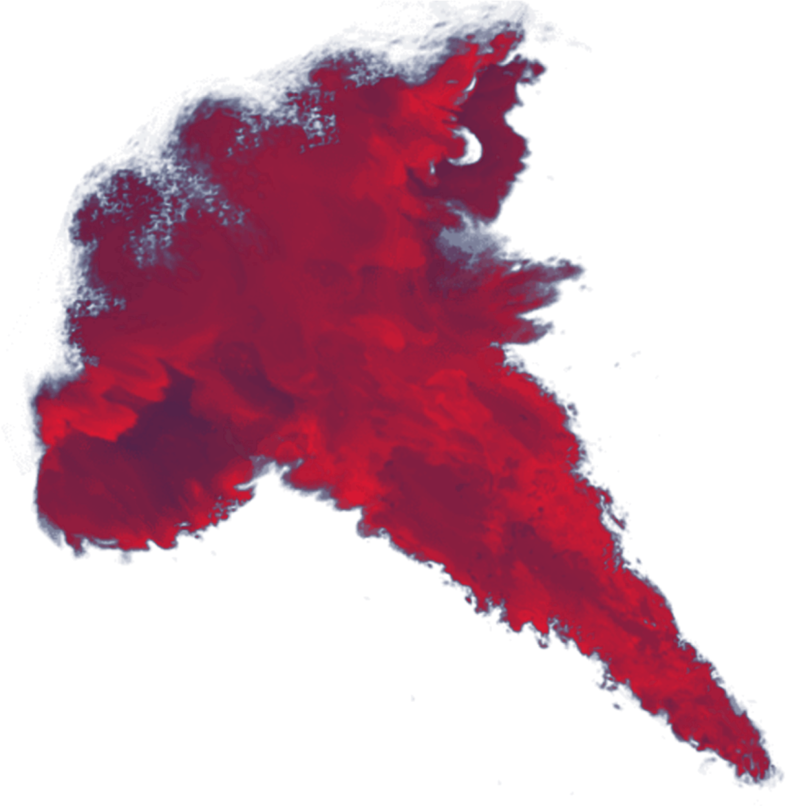 a red and white map of new zealand