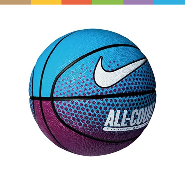 a basketball ball with the nike logo on it