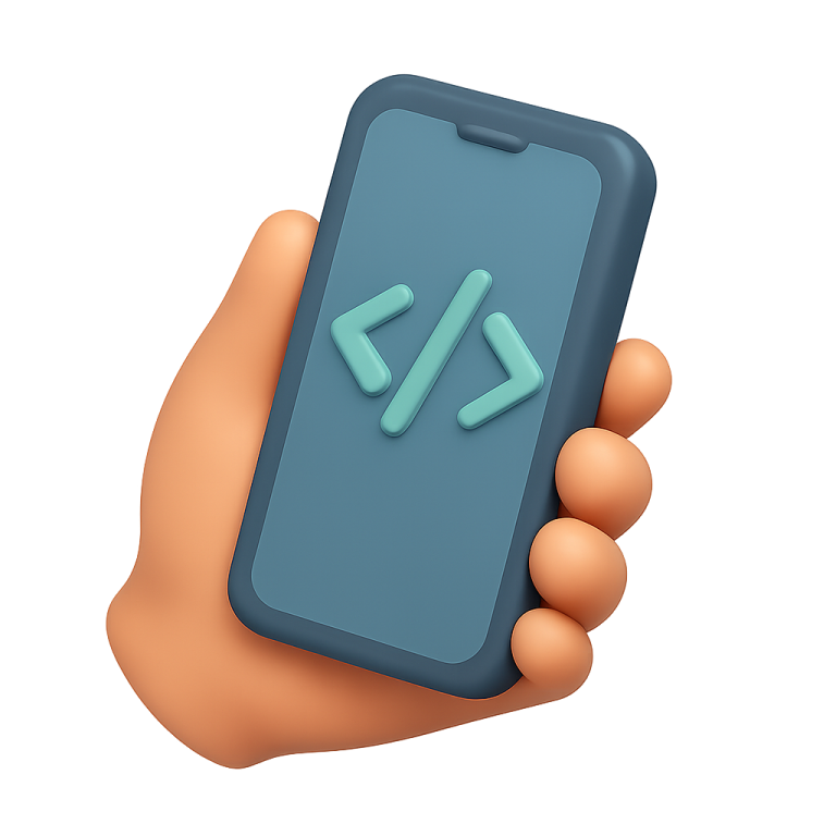 a hand holding a cell phone