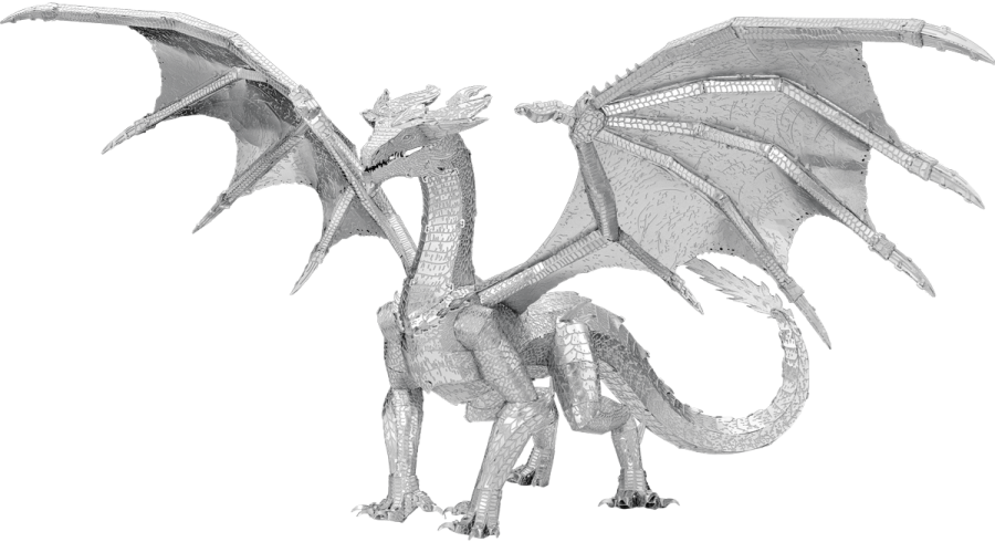 a paper model of a dragon