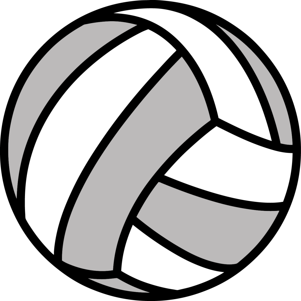 a volleyball ball on a white background