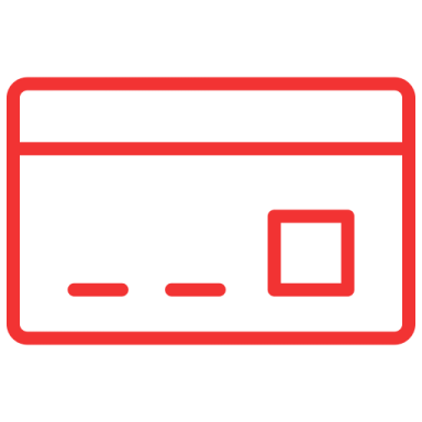 an icon of a credit card