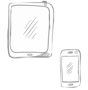 how to draw a smartphone