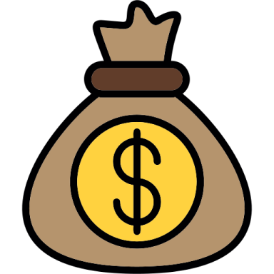 a bag of money