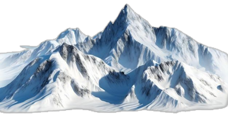 a mountain with snow on it