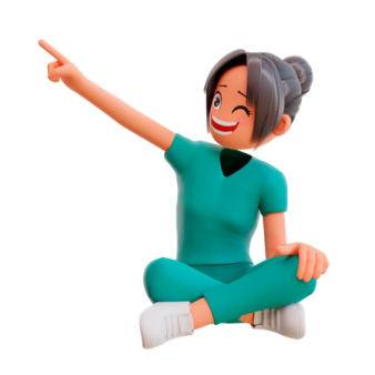 a woman sitting on the ground with her arms outstretched