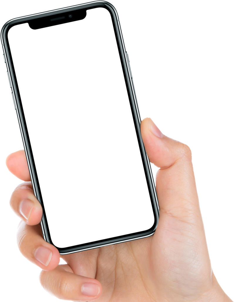 a person holding an iphone in their hand