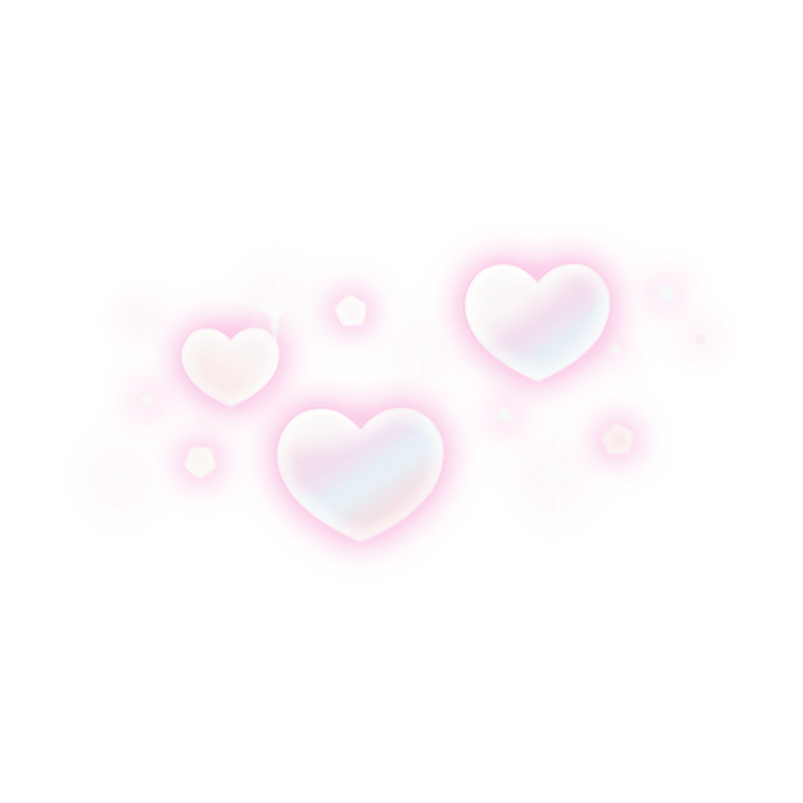 a white background with pink hearts on it