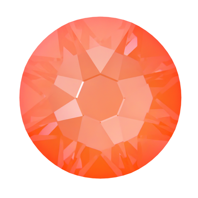 a light orange colored diamond