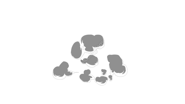a black and white image of a group of people