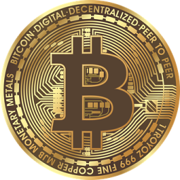 the bitcoin logo