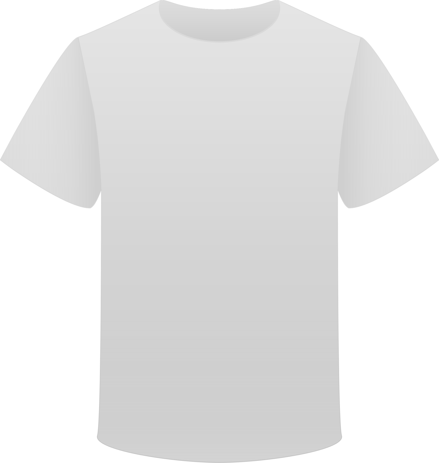 white t - shirt template vector