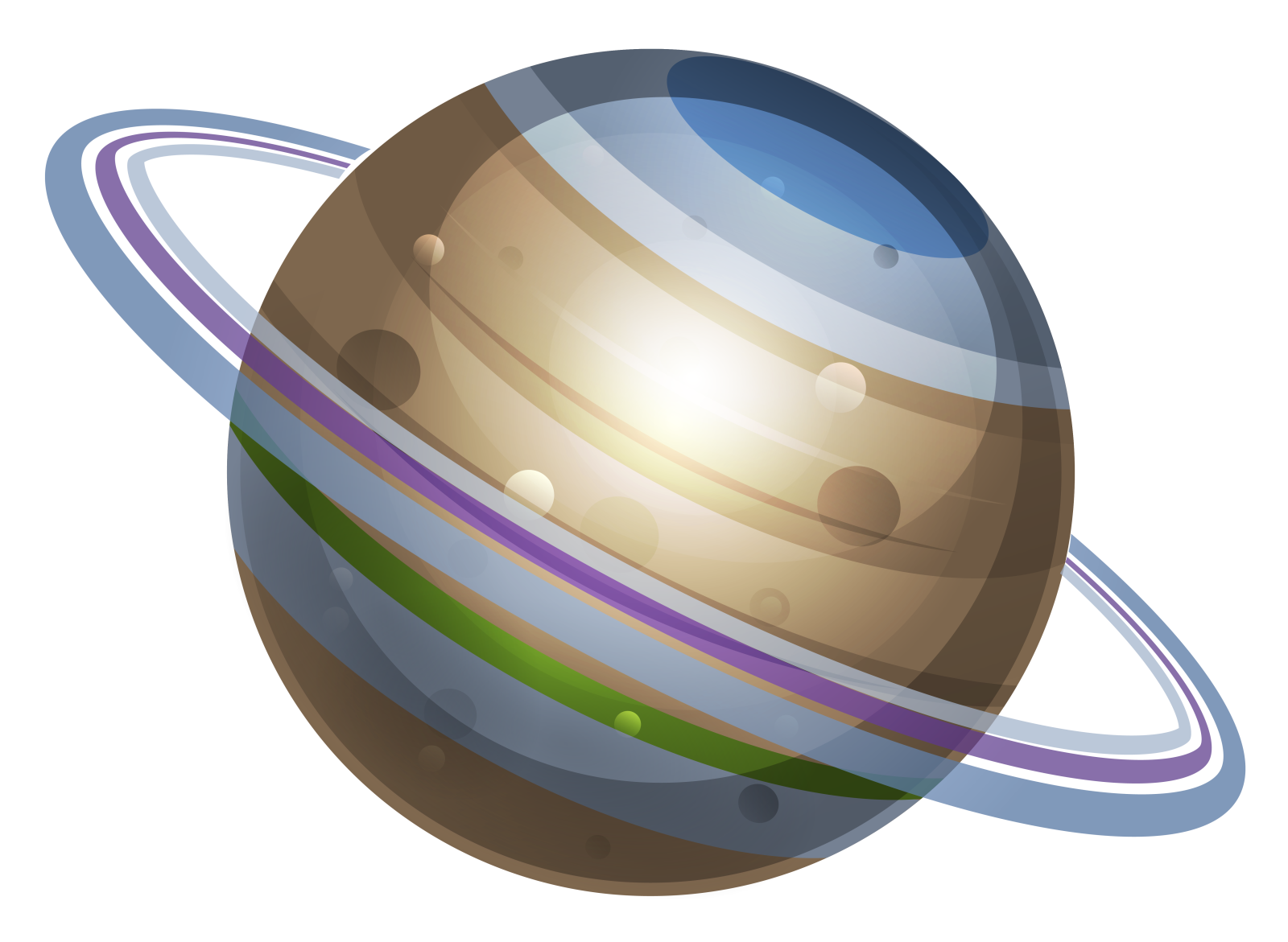 an image of the planet with a white background