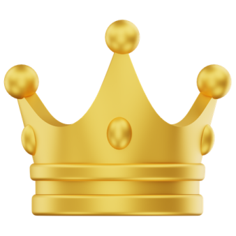 a gold crown