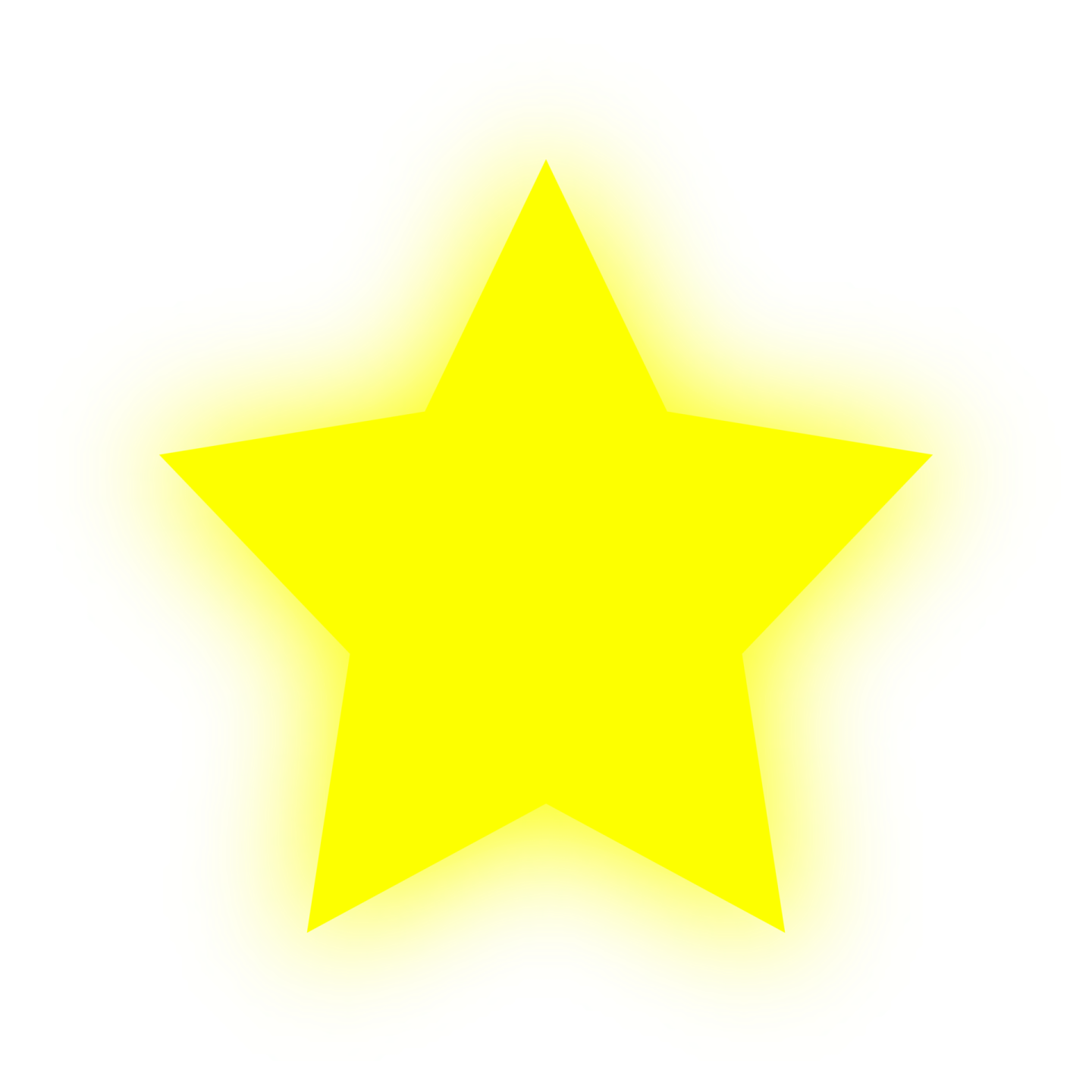 a black star on a white background