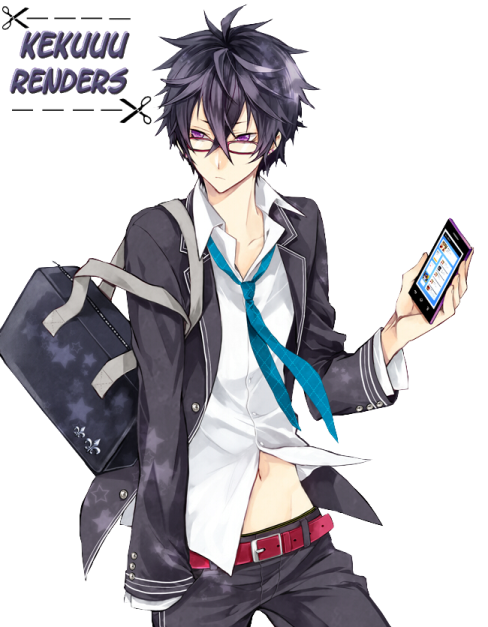 a man in a suit holding a cell phone