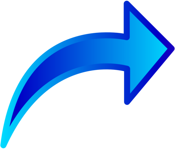 a blue arrow pointing up to the right
