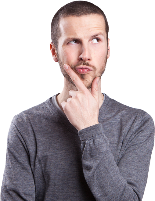 a man with a finger on his mouth