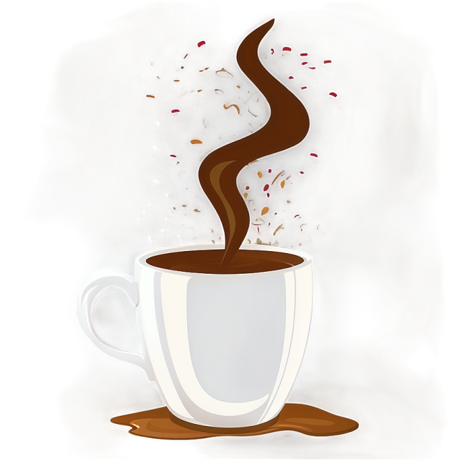 a cup of coffee