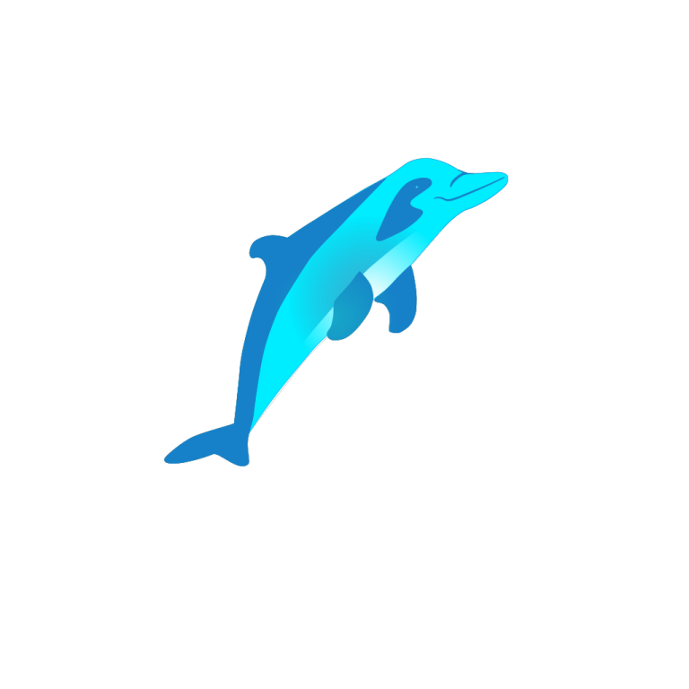a dolphin jumping out of the water