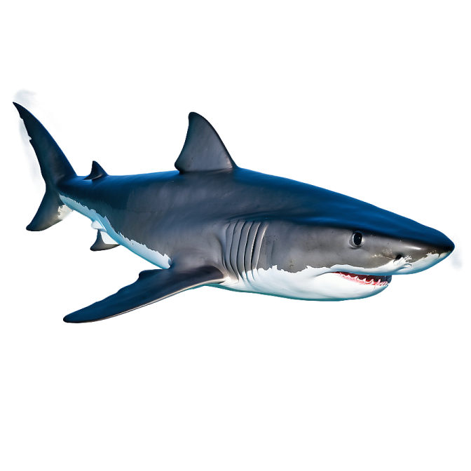 an image of a shark on a white background