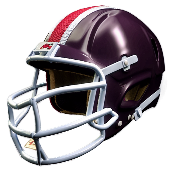 a football helmet on a white background